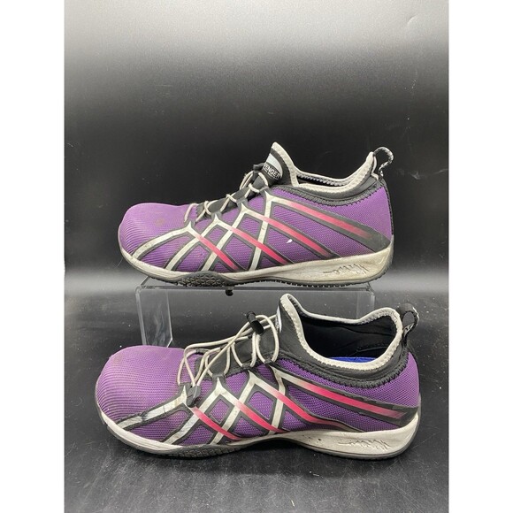 Avenger Work Boots Womens Size 8.5 Hydro Electrical Hazard Purple Low Top A1038 - Picture 2 of 7